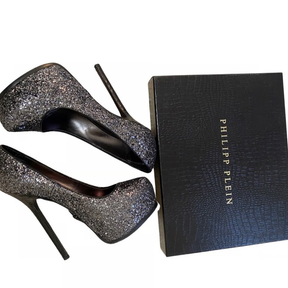Philipp Plein Glitter Pumps - Picture 5 of 6